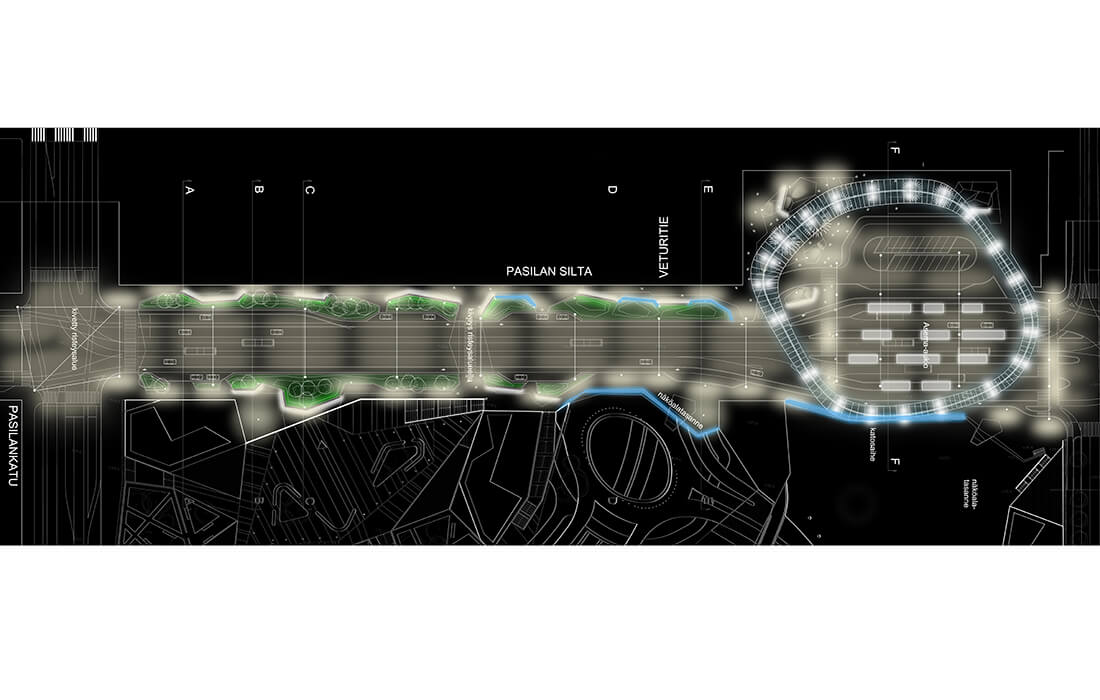 Pasilansilta Lighting Plan