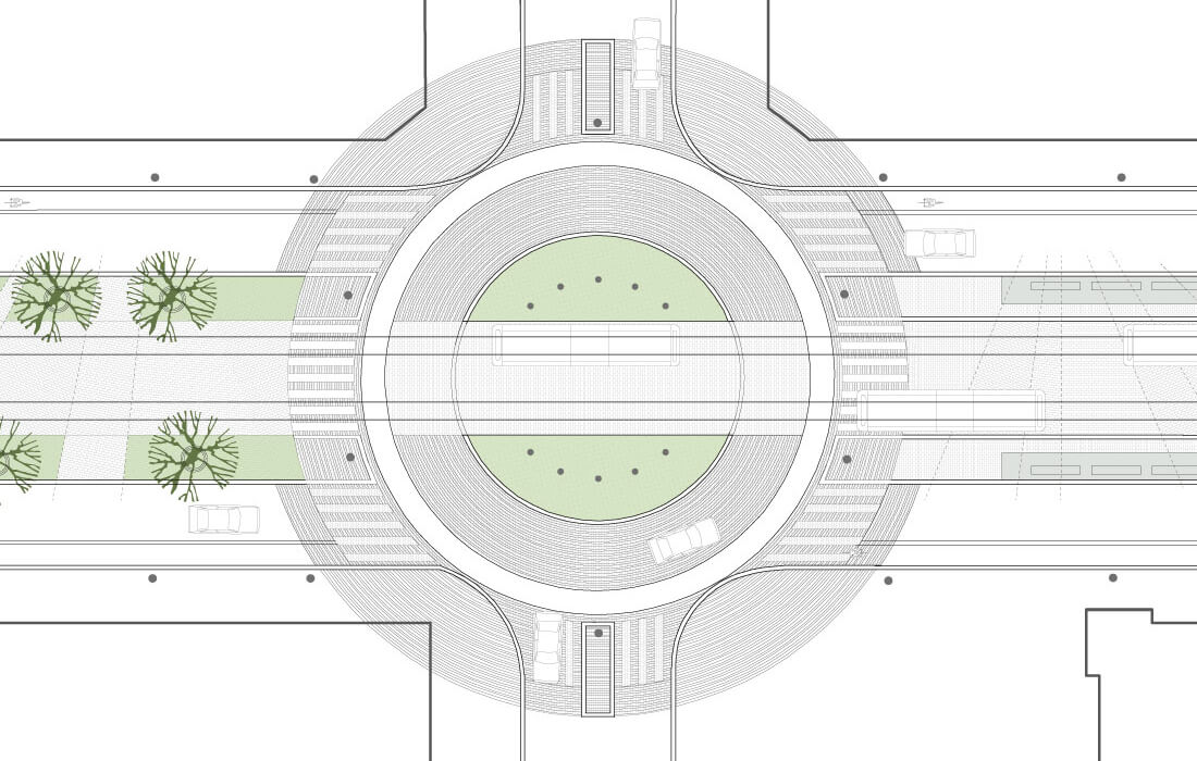 Roundabout Pasilankatu