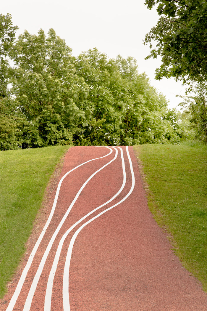 Running paths at Kastrup Activity Landscape