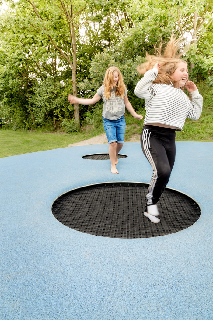 Jumping at Kastrup Activity Landscape