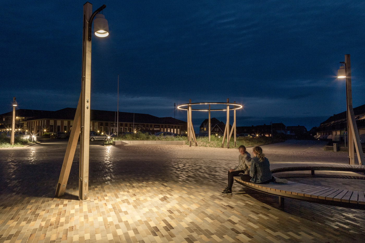 Fanø Bad fanølampen aften lys
